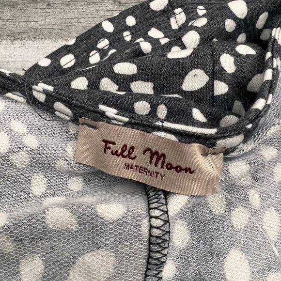 Full Moon Stitch fix maternity tie front knit top - Picture 3 of 7